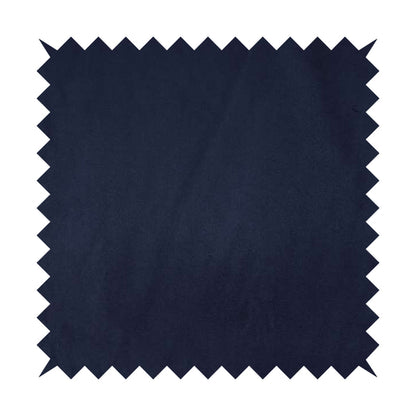 Grenada Soft Suede Fabric In Navy Blue Colour For Interior Furnishing Upholstery