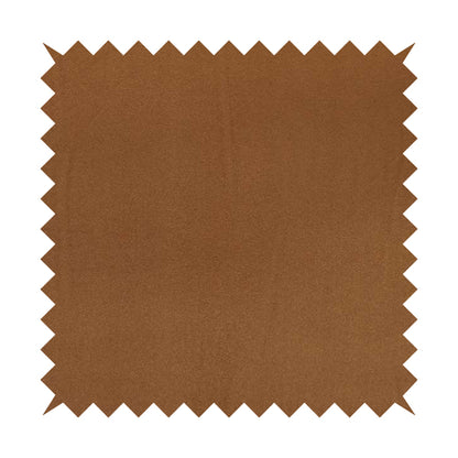 Grenada Soft Suede Fabric In Rust Golden Orange Colour For Interior Furnishing Upholstery - Roman Blinds