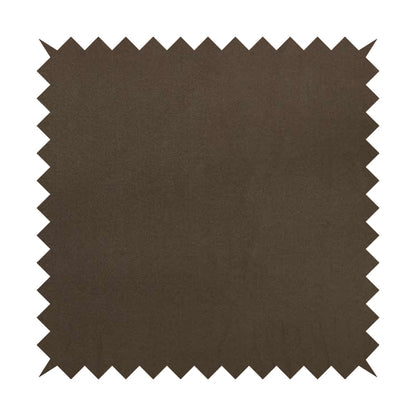 Grenada Soft Suede Fabric In Mocha Brown Colour For Interior Furnishing Upholstery - Roman Blinds