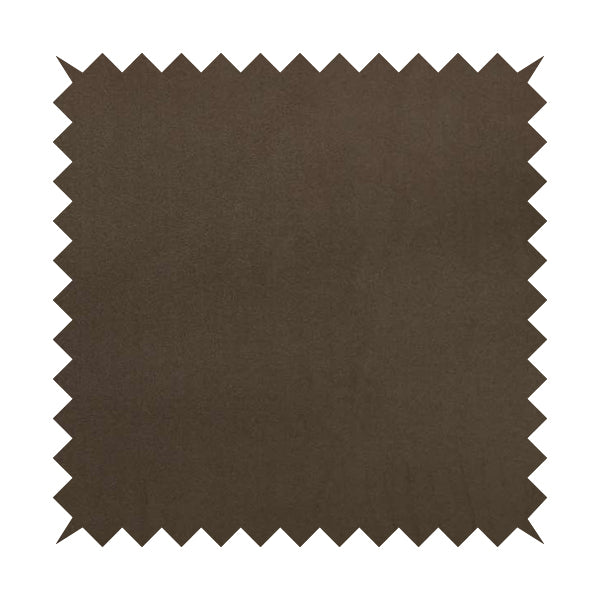 Grenada Soft Suede Fabric In Mocha Brown Colour For Interior Furnishing Upholstery