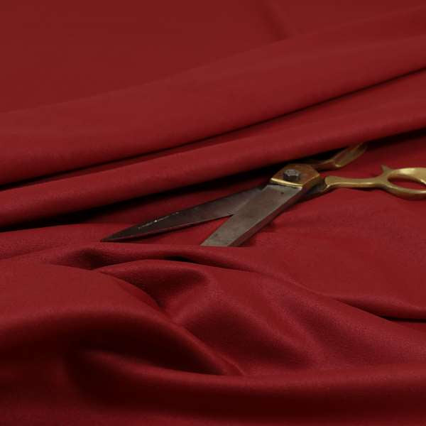 Grenada Soft Suede Fabric In Terracotta Colour For Interior Furnishing Upholstery - Roman Blinds