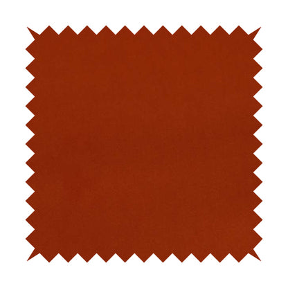 Grenada Soft Suede Fabric In Orange Colour For Interior Furnishing Upholstery - Roman Blinds