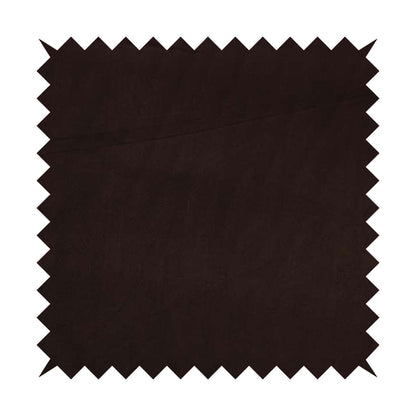 Grenada Soft Suede Fabric In Brown Colour For Interior Furnishing Upholstery - Roman Blinds