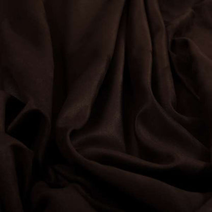 Grenada Soft Suede Fabric In Brown Colour For Interior Furnishing Upholstery - Made To Measure Curtains