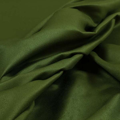 Grenada Soft Suede Fabric In Green Colour For Interior Furnishing Upholstery