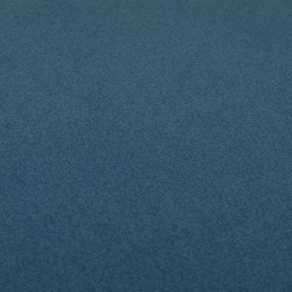 Halesworth Tweed Effect Wool Like Sapphire Blue Furnishing Upholstery Fabric - Made To Measure Curtains