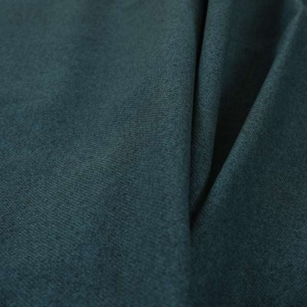 Halesworth Tweed Effect Wool Like Persian Blue Furnishing Upholstery Fabric - Made To Measure Curtains