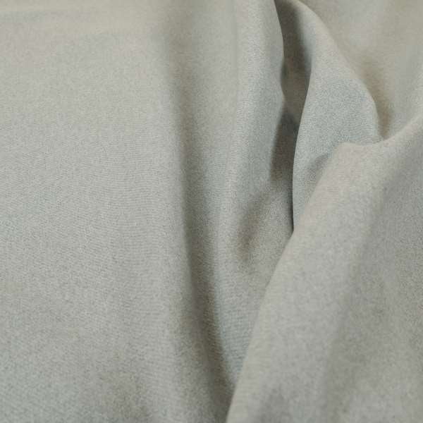 Halesworth Tweed Effect Wool Like Silver Furnishing Upholstery Fabric - Made To Measure Curtains