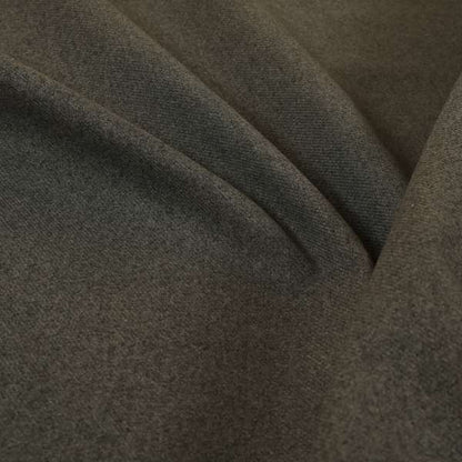 Halesworth Tweed Effect Wool Like Charcoal Grey Furnishing Upholstery Fabric - Made To Measure Curtains