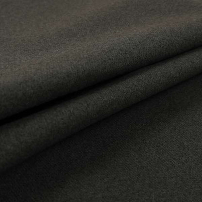 Halesworth Tweed Effect Wool Like Black Furnishing Upholstery Fabric - Handmade Cushions