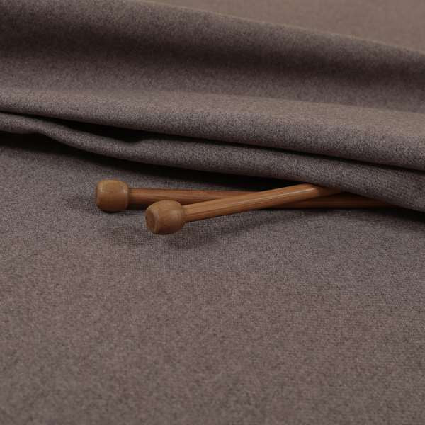 Halesworth Tweed Effect Wool Like Purple Furnishing Upholstery Fabric - Made To Measure Curtains