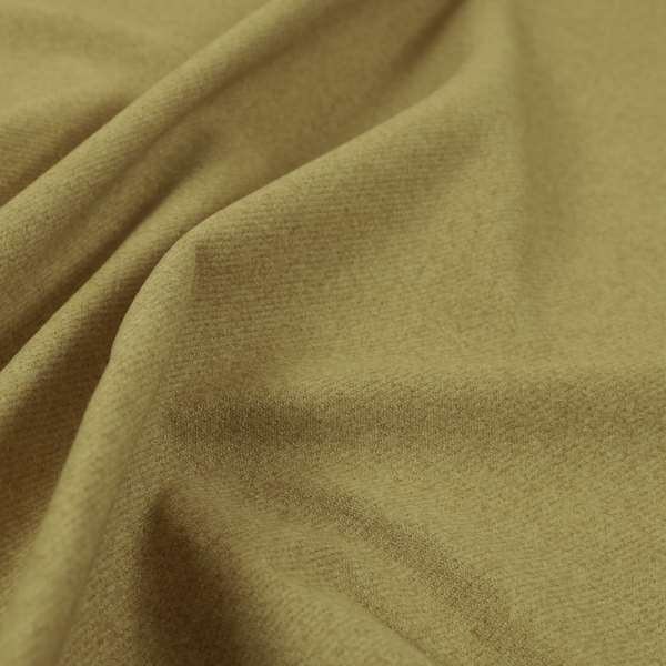 Halesworth Tweed Effect Wool Like Yellow Furnishing Upholstery Fabric - Made To Measure Curtains