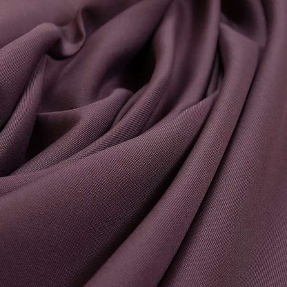 Hannah Soft Linen Effect Chenille Fabric Lavender Colour