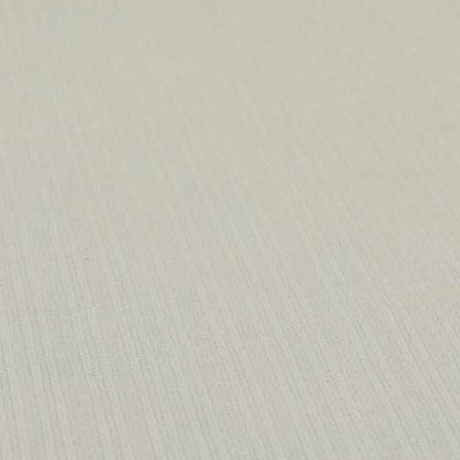 Havant Strie Soft Velvet Textured Feel Chenille Material In White Upholstery Fabrics - Roman Blinds