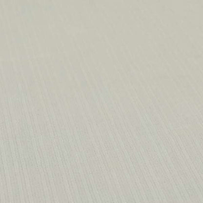 Havant Strie Soft Velvet Textured Feel Chenille Material In White Upholstery Fabrics