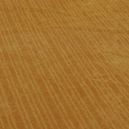 Havant Strie Soft Velvet Textured Feel Chenille Material In Orange Upholstery Fabrics - Roman Blinds