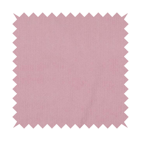 Havant Strie Soft Velvet Textured Feel Chenille Material In Pink Upholstery Fabrics - Made To Measure Curtains