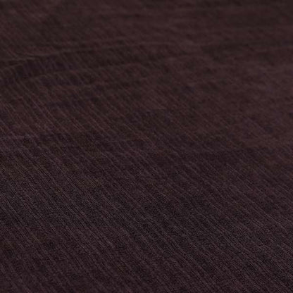 Havant Strie Soft Velvet Textured Feel Chenille Material In Purple Upholstery Fabrics - Roman Blinds