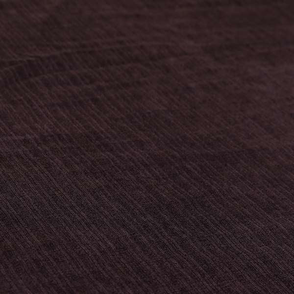 Havant Strie Soft Velvet Textured Feel Chenille Material In Purple Upholstery Fabrics