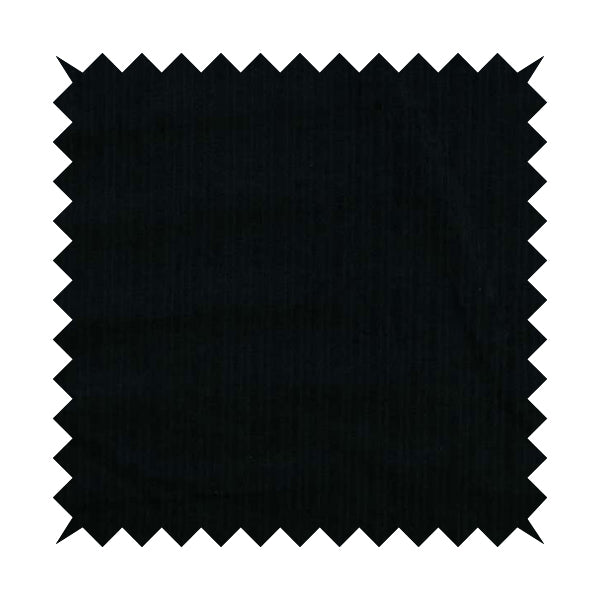 Havant Strie Soft Velvet Textured Feel Chenille Material In Black Upholstery Fabrics - Roman Blinds