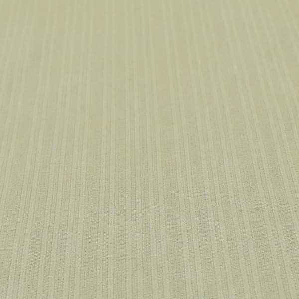 Havant Strie Soft Velvet Textured Feel Chenille Material In Cream Beige Upholstery Fabrics - Made To Measure Curtains