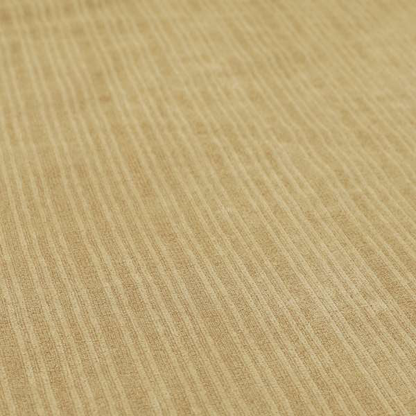 Havant Strie Soft Velvet Textured Feel Chenille Material In Sandy Beige Upholstery Fabrics - Roman Blinds