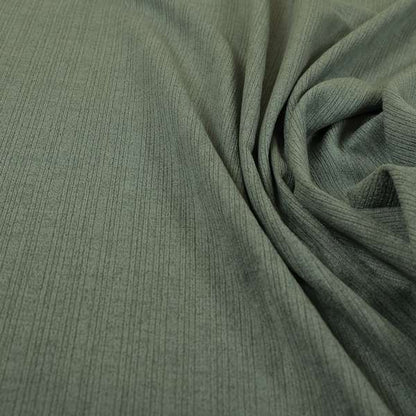 Havant Strie Soft Velvet Textured Feel Chenille Material In Grey Upholstery Fabrics - Handmade Cushions