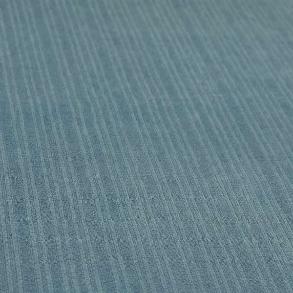 Havant Strie Soft Velvet Textured Feel Chenille Material In Light Blue Upholstery Fabrics - Roman Blinds