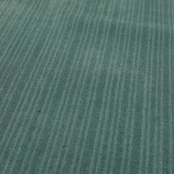 Havant Strie Soft Velvet Textured Feel Chenille Material In Teal Upholstery Fabrics - Roman Blinds