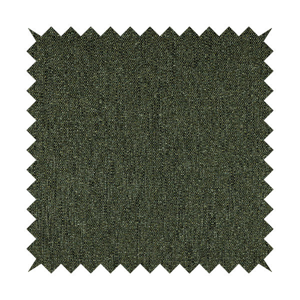 Hemsby Textured Weave Furnishing Fabric In Green Colour - Roman Blinds