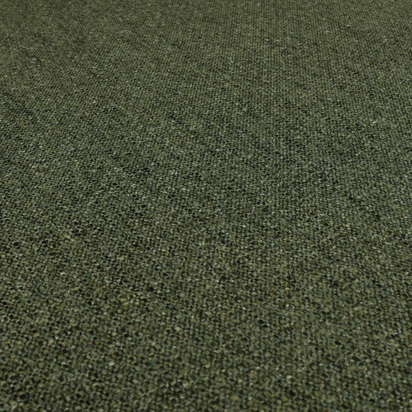 Hemsby Textured Weave Furnishing Fabric In Green Colour - Roman Blinds