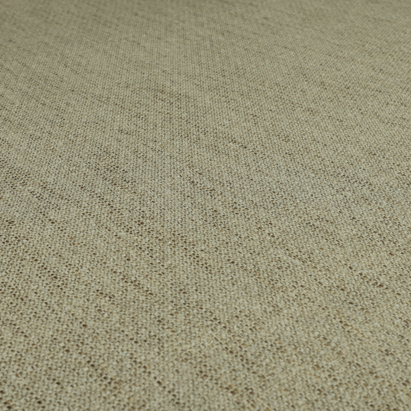 Hemsby Textured Weave Furnishing Fabric In Beige Colour