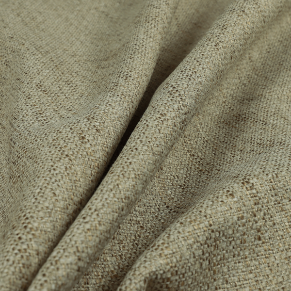 Hemsby Textured Weave Furnishing Fabric In Beige Colour - Handmade Cushions