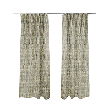 Hemsby Textured Weave Furnishing Fabric In Beige Colour - Made To Measure Curtains