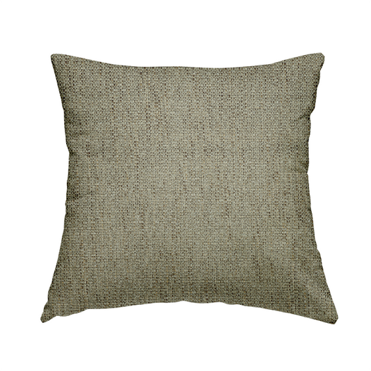 Hemsby Textured Weave Furnishing Fabric In Beige Colour - Handmade Cushions