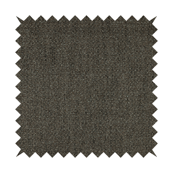 Hemsby Textured Weave Furnishing Fabric In Brown Colour - Roman Blinds