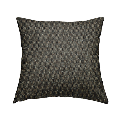 Hemsby Textured Weave Furnishing Fabric In Brown Colour - Handmade Cushions