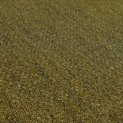 Hemsby Textured Weave Furnishing Fabric In Yellow Colour - Roman Blinds