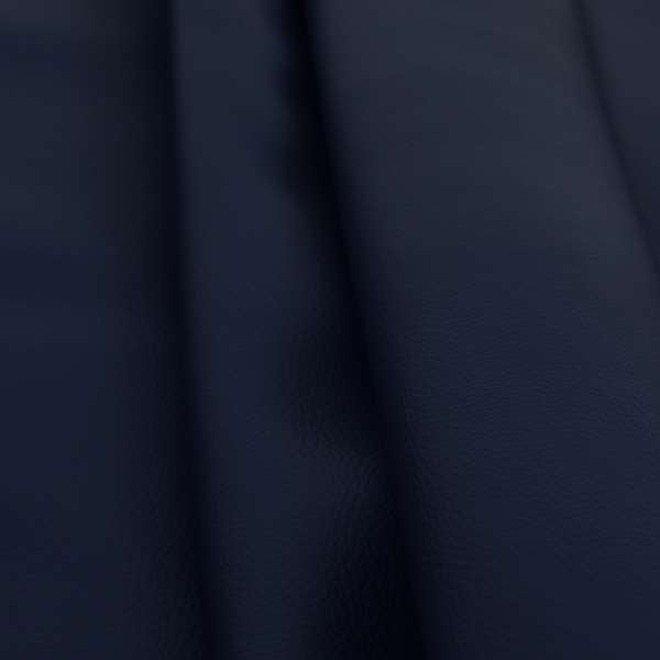 Hudson Bonded Grain Finish Eco Composition Leather In Navy Blue Colour Upholstery Textile