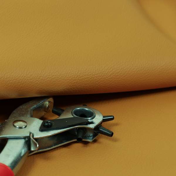 Hudson Bonded Grain Finish Eco Composition Leather In Yellow Colour Upholstery Textile