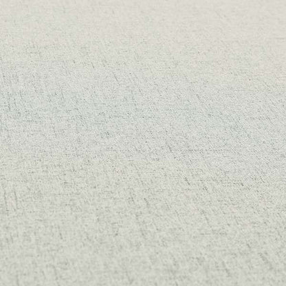 Ibiza Soft Chenille Furnishing Upholstery Fabric In Silver Colour - Made To Measure Curtains