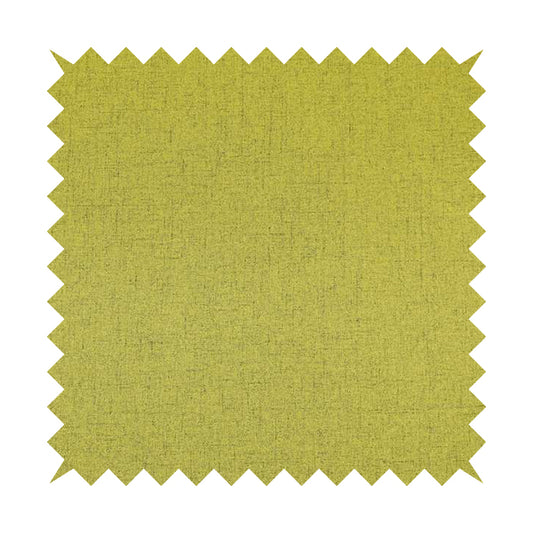 Ibiza Soft Chenille Furnishing Upholstery Fabric In Green Colour