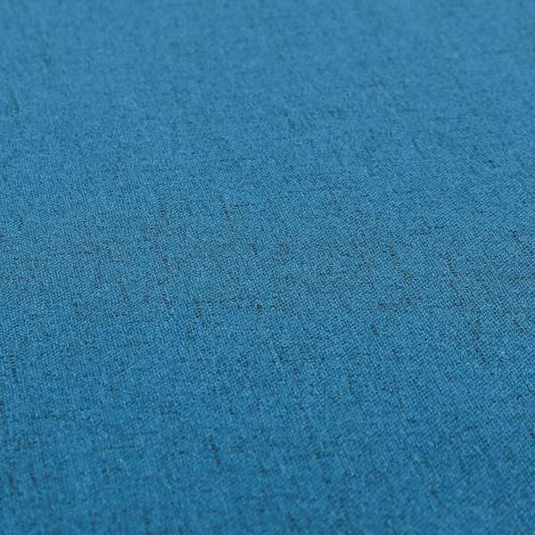 Ibiza Soft Chenille Furnishing Upholstery Fabric In Navy Blue Colour