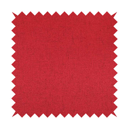 Ibiza Soft Chenille Furnishing Upholstery Fabric In Red Colour