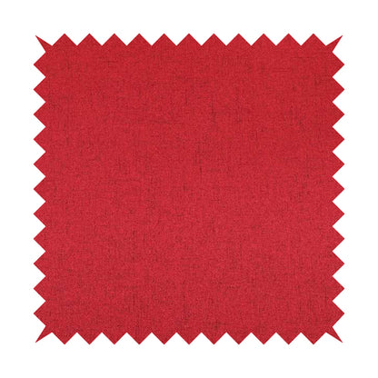 Ibiza Soft Chenille Furnishing Upholstery Fabric In Red Colour - Made To Measure Curtains