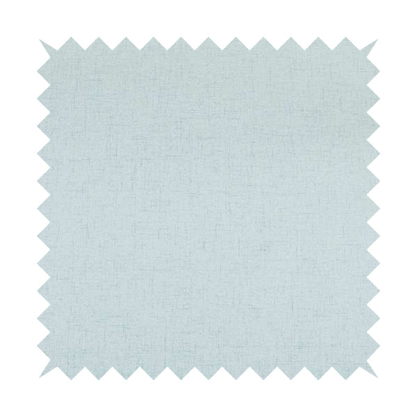 Ibiza Soft Chenille Furnishing Upholstery Fabric In Light Sky Blue Colour - Roman Blinds