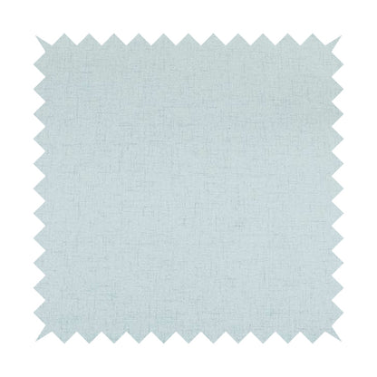 Ibiza Soft Chenille Furnishing Upholstery Fabric In Light Sky Blue Colour - Made To Measure Curtains