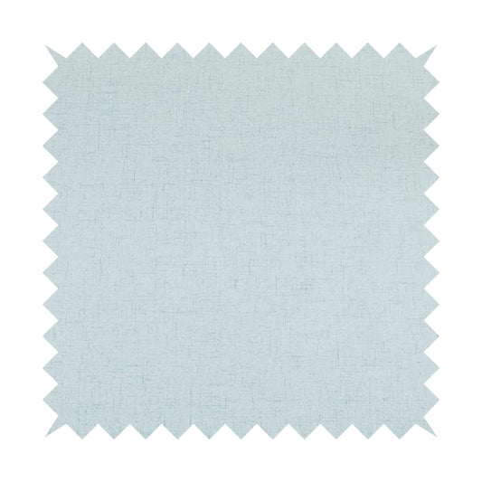 Ibiza Soft Chenille Furnishing Upholstery Fabric In Light Sky Blue Colour