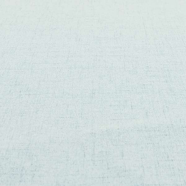 Ibiza Soft Chenille Furnishing Upholstery Fabric In Light Sky Blue Colour - Made To Measure Curtains