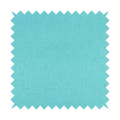 Ibiza Soft Chenille Furnishing Upholstery Fabric In Teal Blue Colour - Roman Blinds